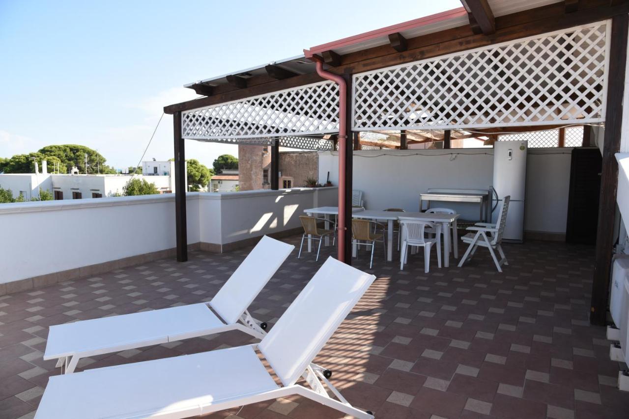 Villa Mamitas - Terrazza Panoramica - Box Privato - Servizio Spiaggia Siponto Exteriör bild